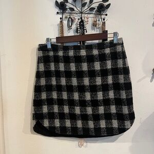 Madewell wool skirt